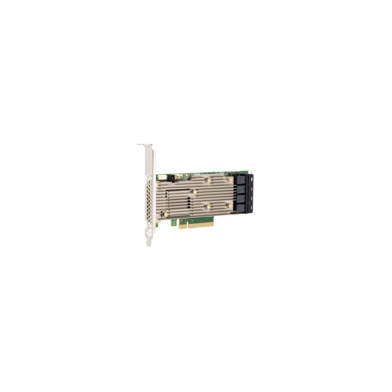 Контроллер MegaRAID 9460-16I SGL (05-50011-00), PCIe 3.1 x8 LP, SAS/SATA/NVMe, RAID 0,1,5,6,10,50,60, 16port(4 * int SFF8643), 4Gb Cache, 3516ROC