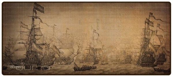 Игровой коврик Qumo Grand Fleet