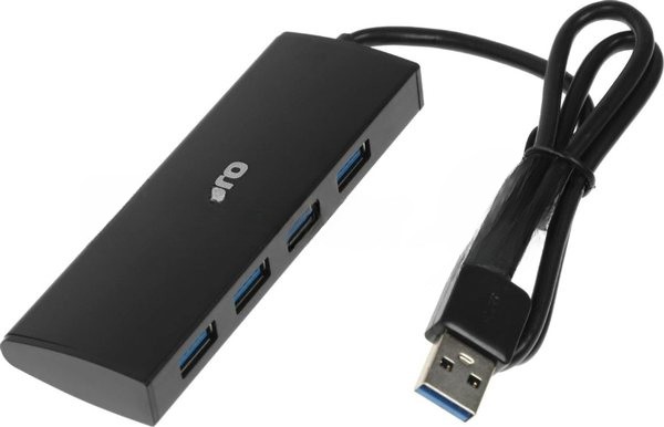 USB-концентратор Buro BU-HUB4-0.5-U3.0, USB 3.0, USB 4 порта, USB