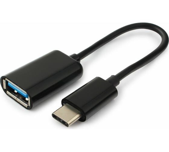 Переходник Cablexpert Переходник USB OTG, USB Type-C/USB 2.0F, пакет (A-OTG-CMAF2-01)