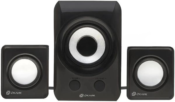 Акустическая система Oklick OK-420 2.1 черный 11Вт