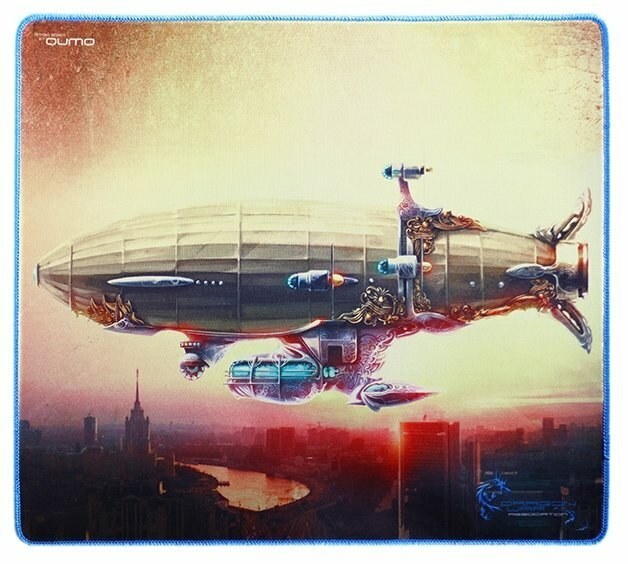 КоврикQumo Moscow Zeppelin для мыши, 400x355x3