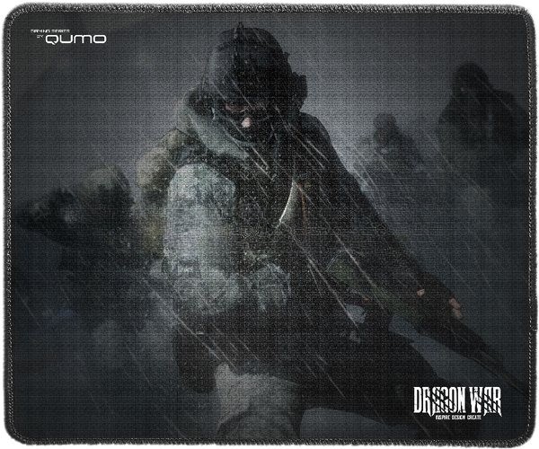 Коврик Qumo Iron Storm для мыши, 280x230x3 мм