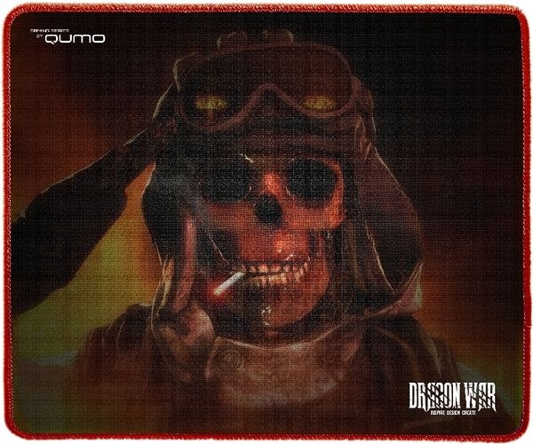 Коврик Qumo Deadly Salute для мыши,280x230x3 мм