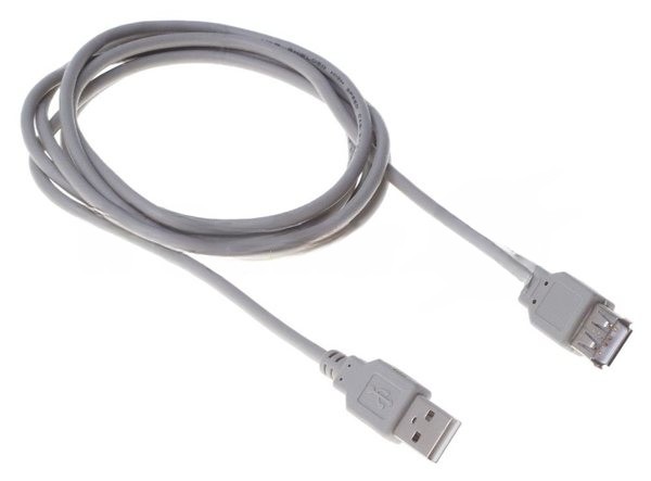 Кабель Buro BHP RET USB AF30 USB A(m) USB A(f) 3м серый блистер