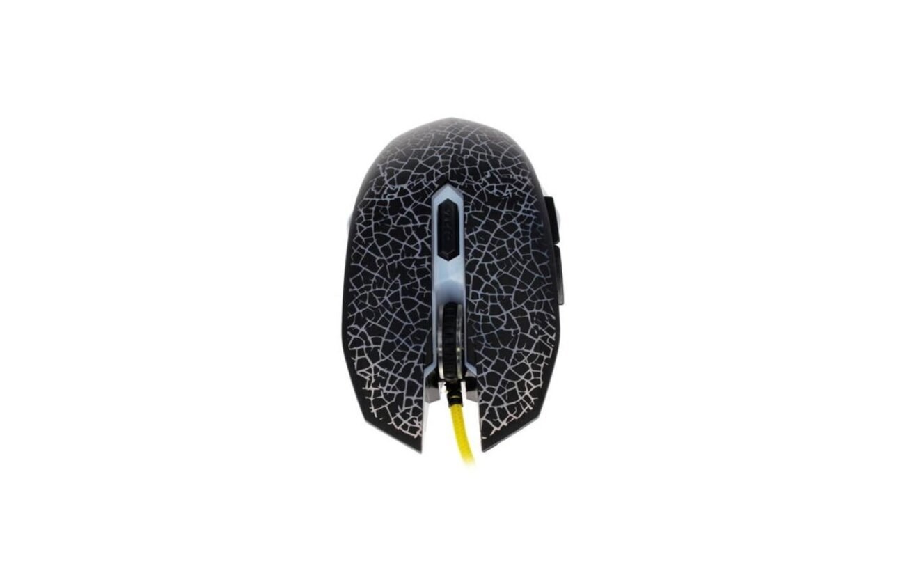 Мышь проводная Qumo Solaris M10 + коврик, проводная, оптическая, 800/1200/1600/2200 dpi