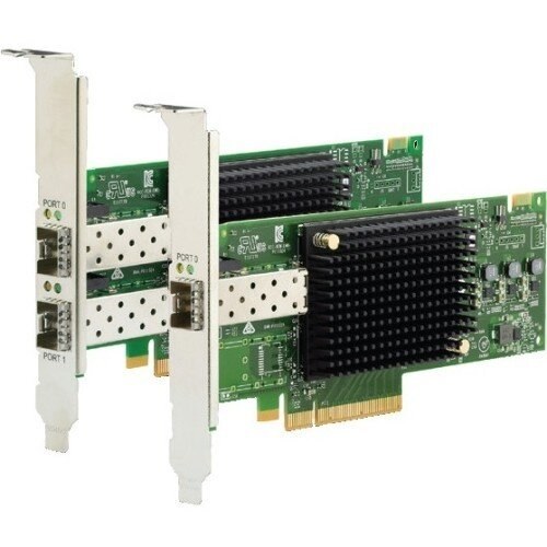 Контроллер LPe32002-M2 Gen 6 (32GFC), 2-port, 32Gb/s, PCIe Gen3