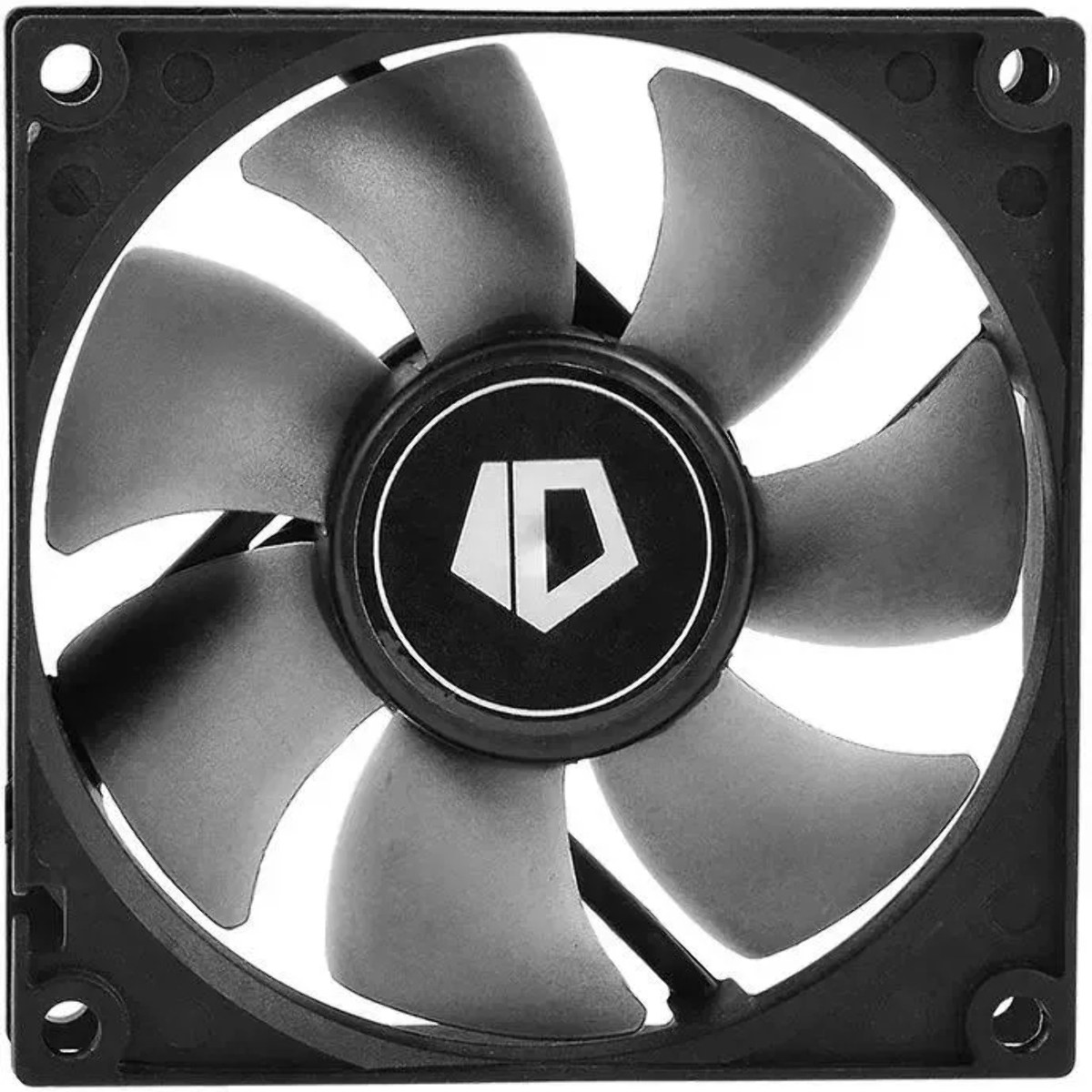 Вентилятор для корпуса ID-Cooling NO-8025-SD черный, 80 мм, 2000 об/мин, 21 дБ, 3 pin
