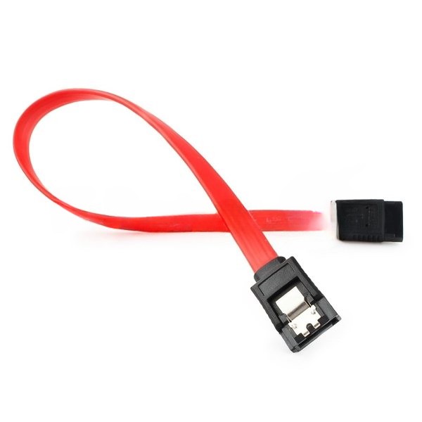 Кабель интерфейсный SATAIII Cablexpert CC-SATAM-DATA-0.3M, 30 см, 7pin/7pin, защелка, пакет