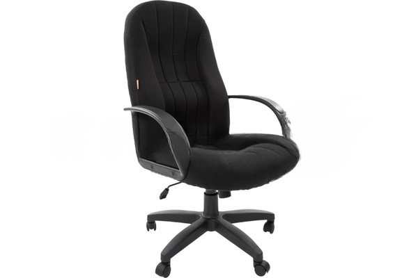 Кресло Chairman 685 10-356 черный, сетка, 120 кг, механизм качания