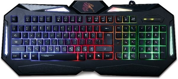 Клавиатура Qumo Dragon War Spirit проводная, USB Type-A, чёрный