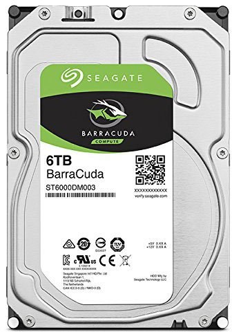 Жесткий диск Seagate 6Tb 5400rpm SATA 6Gb/S 256MB Barracuda 3.5
