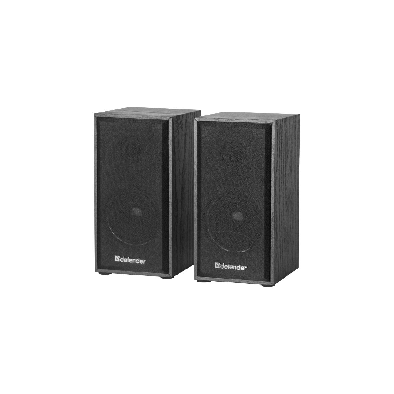 Акустическая система Defender SPK-240 2.0 черный (2x3 Вт, USB пит, раз. д. науш.)