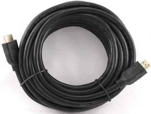 Кабель HDMI Cablexpert CC-HDMI4-7.5M, 19M/19M, v2.0, медь, позол.разъемы, экран, 7.5м, черный, пакет