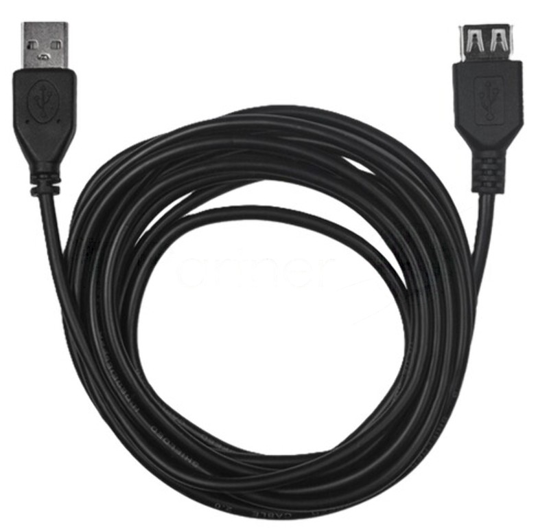 Кабель USB 2.0 A (M) - A (F), 3м RITMIX RCC-063