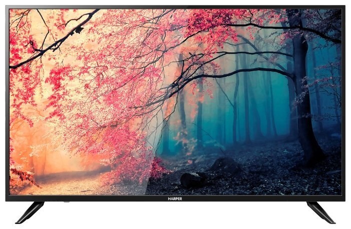 Телевизор Harper 55" 55U750TS черный LED 4K UHD 60Hz Smart TV Android 1.5GB/8GB