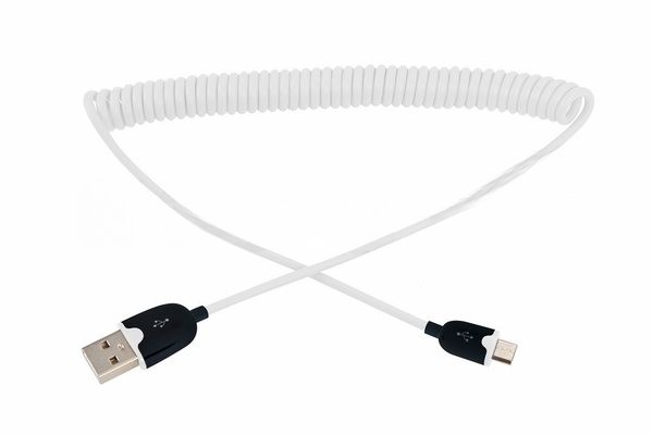 Кабель Rexant USB кабель универсальный microUSB шнур витой 1,5М белый