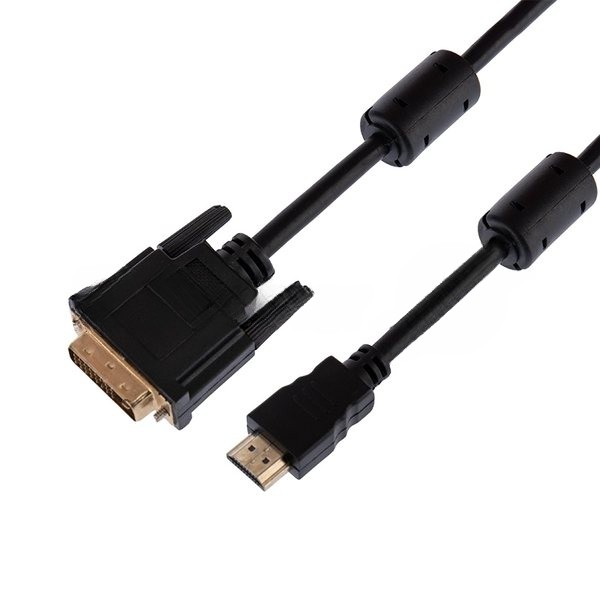 Кабель Rexant ШнурHDMI - DVI-Dgold1.5Мс фильтрами