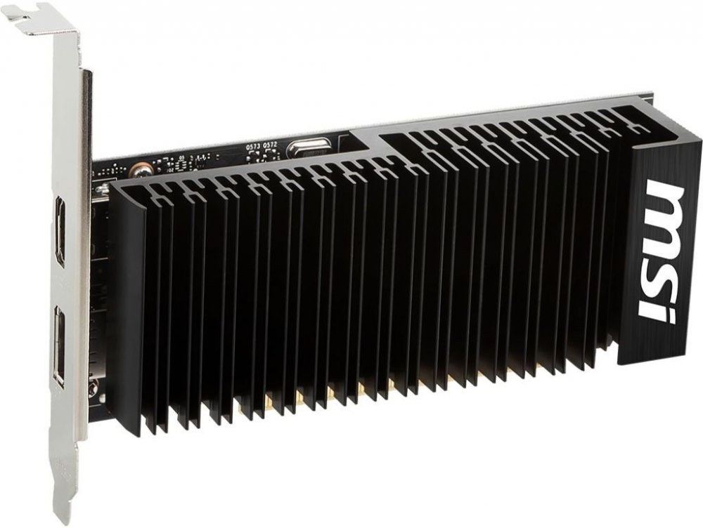 Видеокарта MSI PCI-E GT 1030 2GHD4 LP OC nVidia GeForce GT 1030 2048Mb 64bit DDR4 1189/2100/HDMIx1/DPx1/HDCP Ret low profile