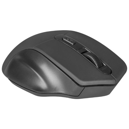 Мышь беспроводная Defender Datum MB-345 черный, 1600 dpi, радиоканал, USB, кнопки - 4