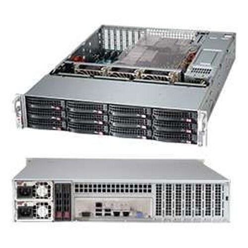 Корпус SuperMicro CSE-826BE1C4-R1K23LPB 1200W черный