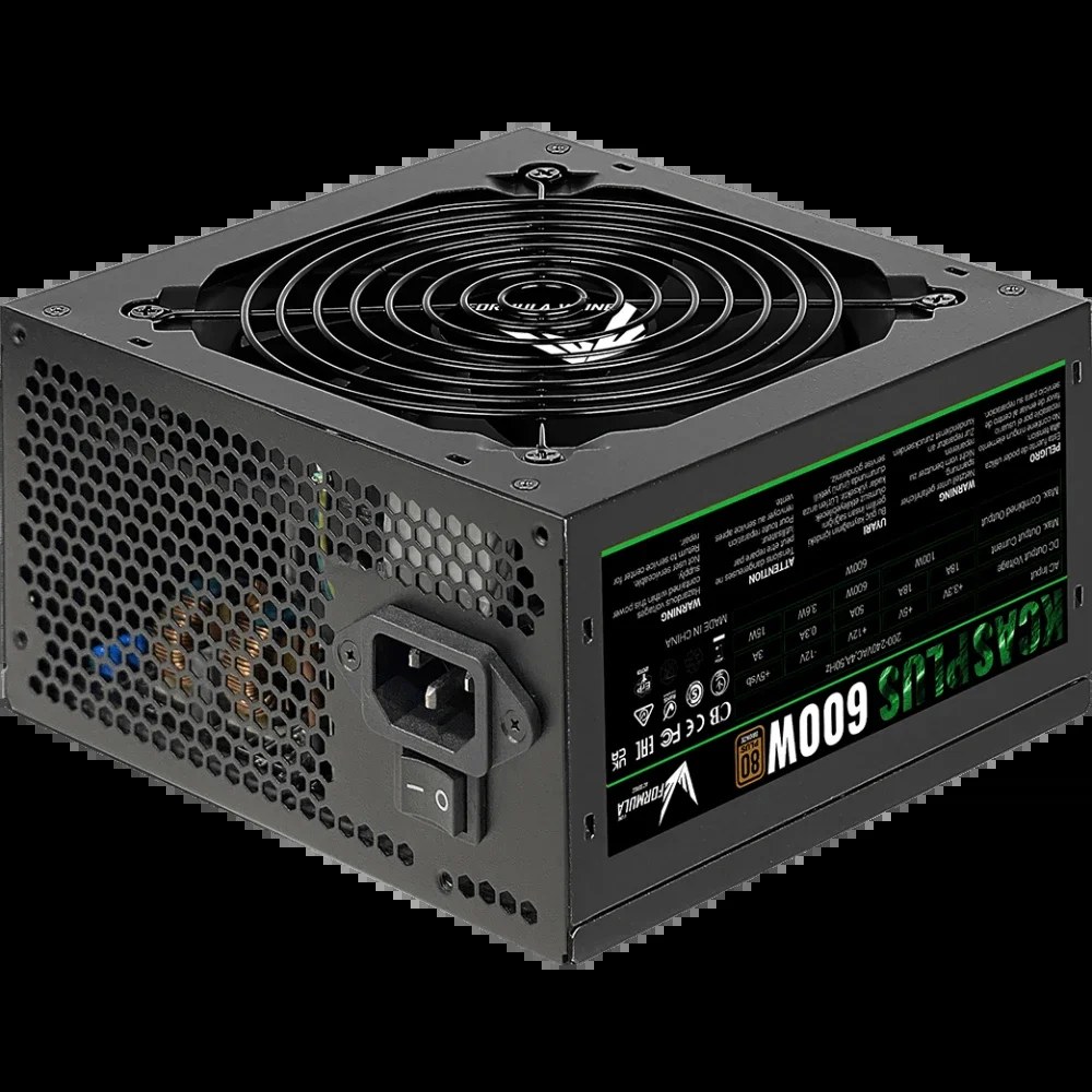 Блок питания Aerocool/Formula KCAS PLUS 600W, 600Вт, 80 PLUS Bronze, 120мм, черный