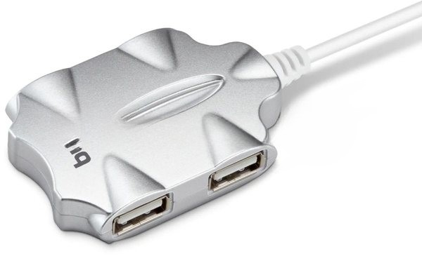 USB-концентратор Buro BU-HUB4-0.5-U2.0-Candy, USB 2.0, USB 4 порта, USB