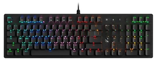 Клавиатура проводная A4 Bloody B820R Blue S механическая черный USB LED