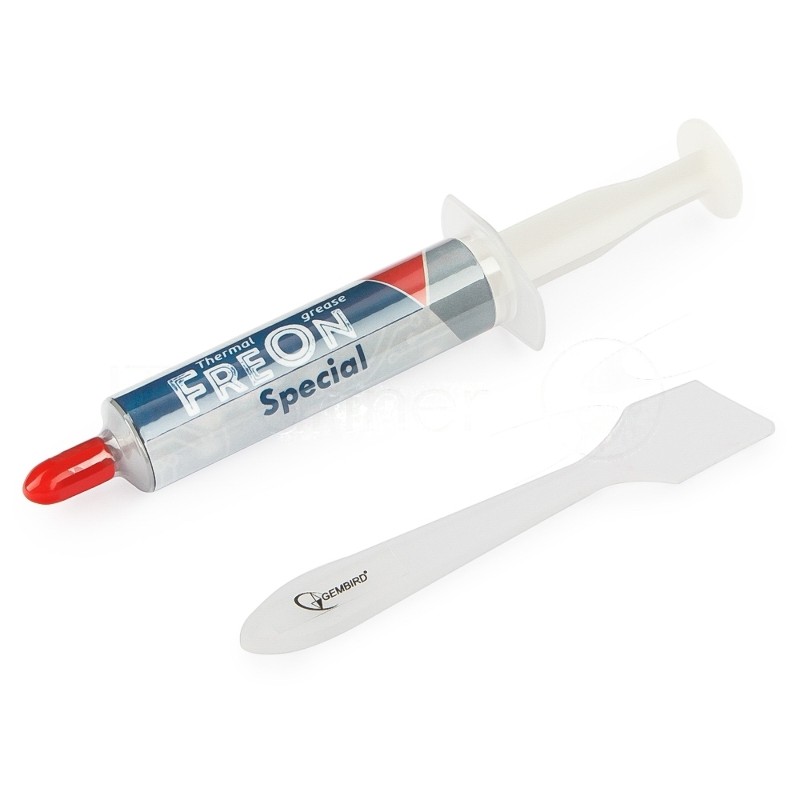 Термопаста Gembird FreOn Special GF-11-5, 5 г, 2.5 Вт/(м⋅К), шприц