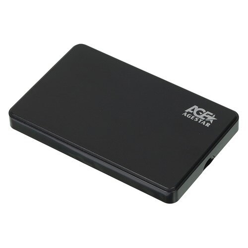 Внешний корпус для HDD AgeStar 3UB2P2 SATA III пластик черный 2.5"