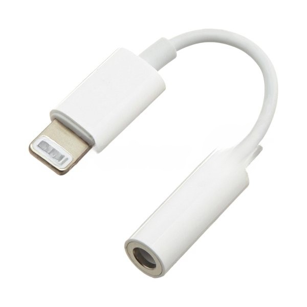 Переходник USB Cablexpert CCA-LM3.5F-01-W, Lightning/Jack3.5F, белый