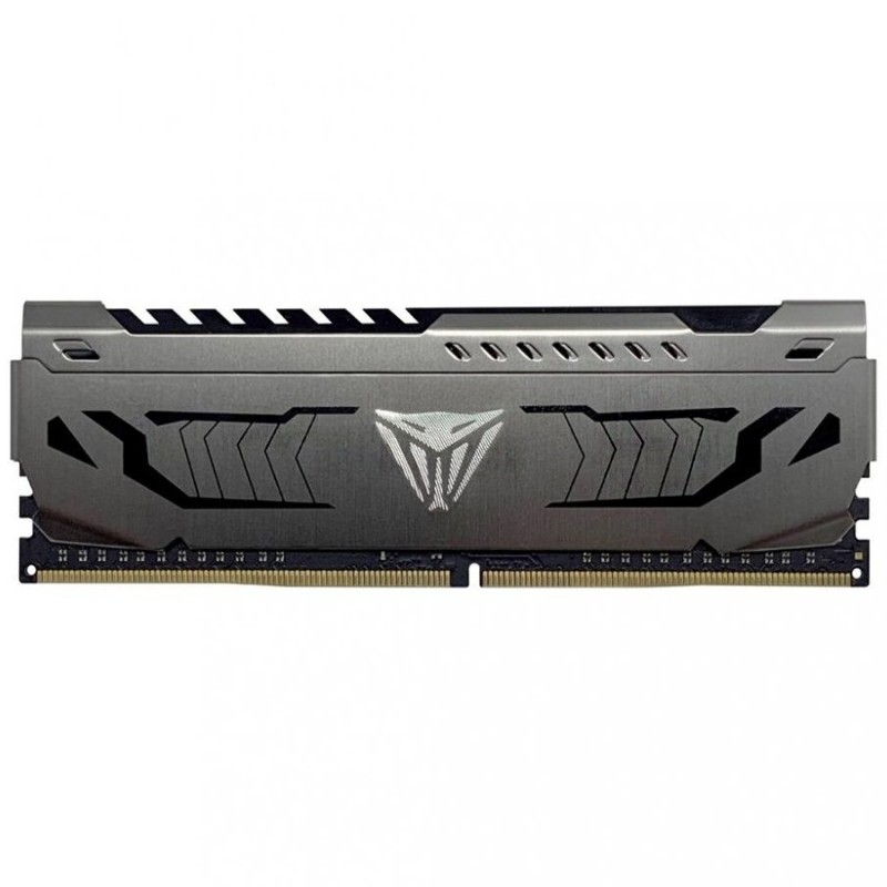 Оперативная память Patriot Viper Steel, DDR4, 16GB (1x16 GB), 3200 MHz, CL16, DIMM, радиатор, черный