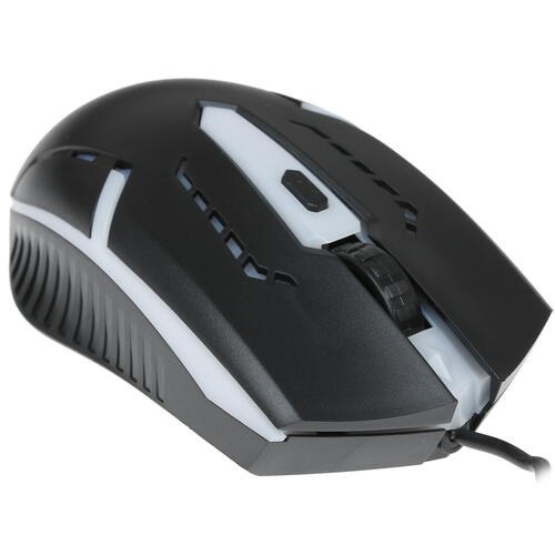 Мышь проводная Defender Hit MB-601 черный, 1200 dpi, USB, кнопки - 4