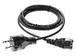 Кабель компьютер - розетка 1,5 м 220V (Европейский стандарт) VCOM/TELECOM