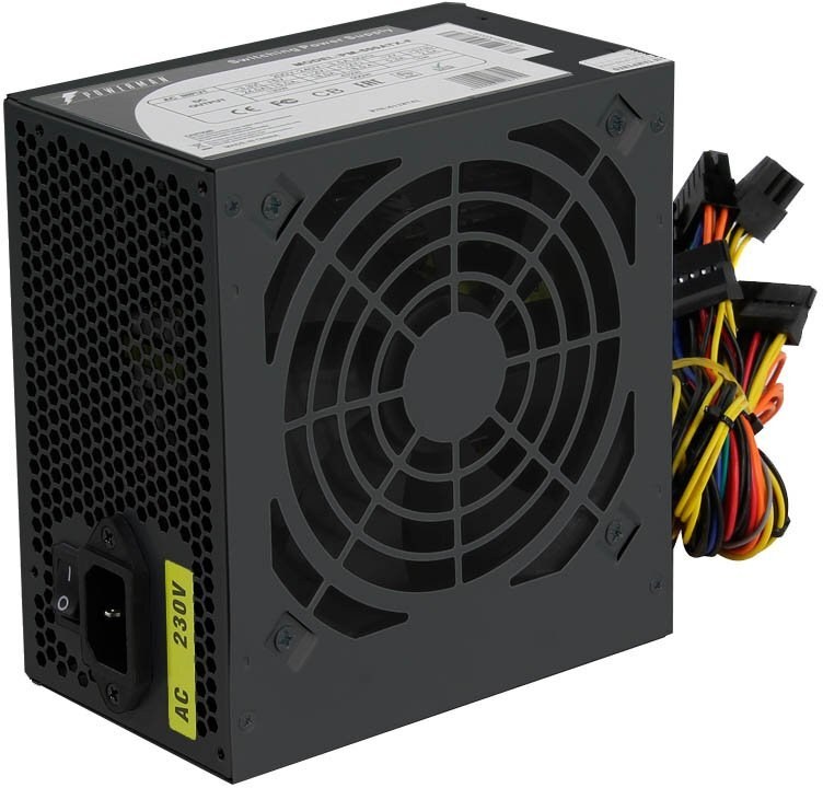 Блок питания Inwin/Powerman PM-600ATX-F-BL, 600 Вт, 120мм, черный