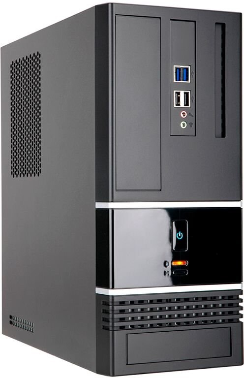 Компьютерный корпус INWIN BK623BL USB 3.0 (Micro-ATX, RB-S400BN1-0, 400W, 2xUSB 3.0, 2xUSB 2.0+Audio, черный)