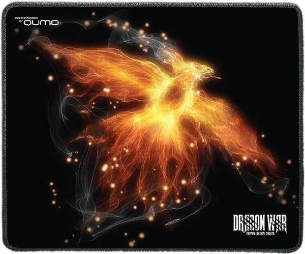 Игровой коврик Qumo Phoenix для мыши, 280x230x3 мм