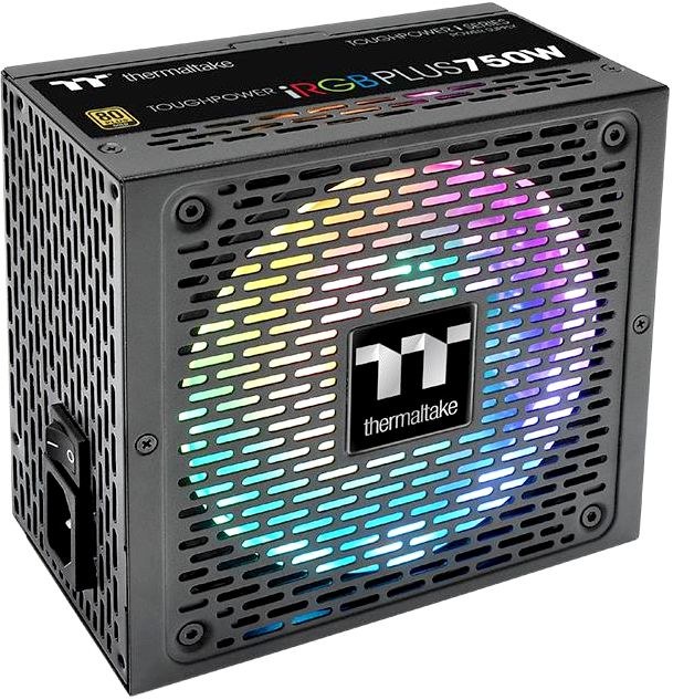 Блок питания Thermaltake Toughpower iRGb PLUS 750W RTL (PS-TPI-0750F3FDGE-1), 750Вт, 80 PLUS Gold, 140мм, модульный, черный