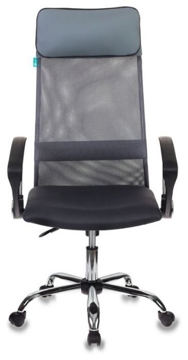 Кресло Бюрократ KB-6N/SL/DG/TW-12 TW-04 TW-12 серый, сетка
