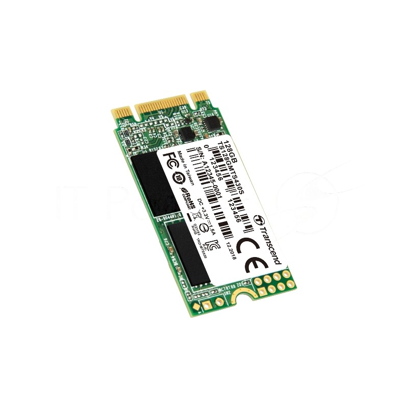Накопитель SSD Transcend 128GB M.2 SSD MTS 430 series (22x42mm) with DRAM cache R/W 560/500 MB/s