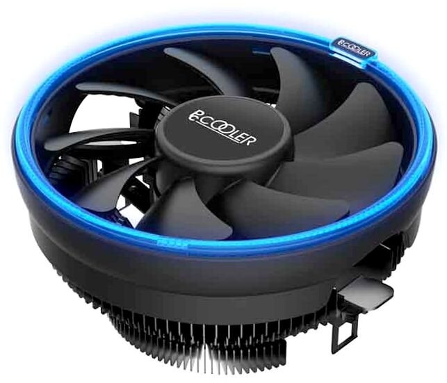 Кулер PCCooler E126MB черный 120мм алюминий 1800rpm 26.5db 4-pin 92W 70мм
