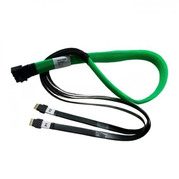 Кабель U.2 Enabler, HD (SFF8643) -to- Slimline (SFF8654), 1m, Used with systems that use the Slimline connector on the backplane (05-50063-00)