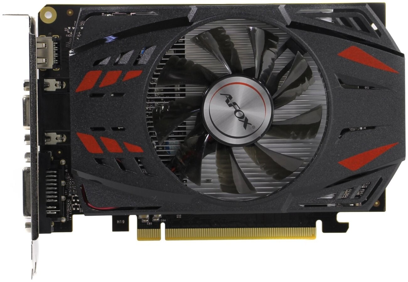 Видеокарта AFOX Geforce GT730 4Gb GDDR5 128Bit DVI HDMI VGA ATX Single Fan