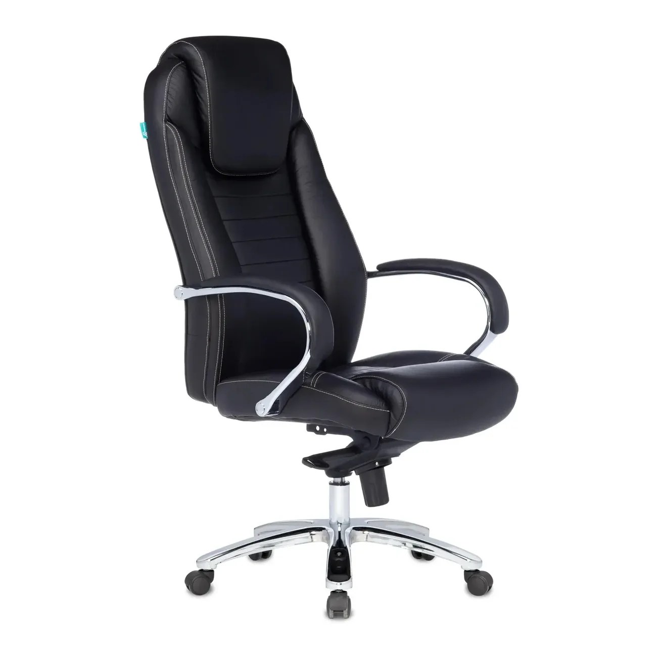 Кресло Бюрократ T-9923SL/BLACK черный, кожа