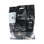 Кабель DVI-D single link Cablexpert CC-DVIL-BK-6, 19M/19M, 1.8м, CCS, черный, экран, феррит.кольца, пакет
