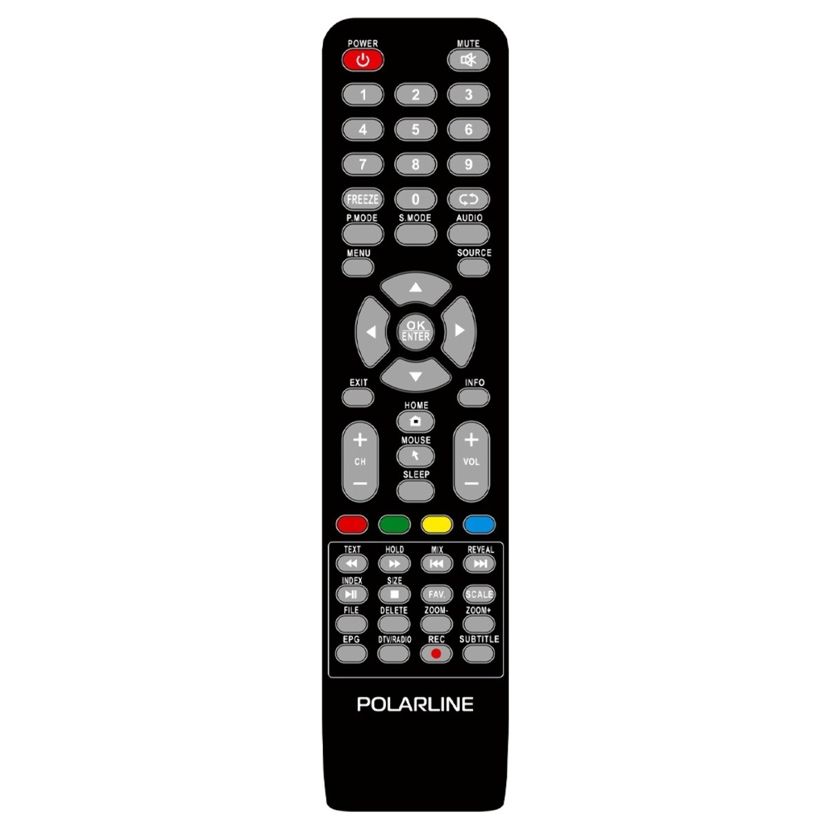 Телевизор PolarLine 32" 32PL14TC-SM (U) черный LED HD 50Hz Android 1Gb/16Gb