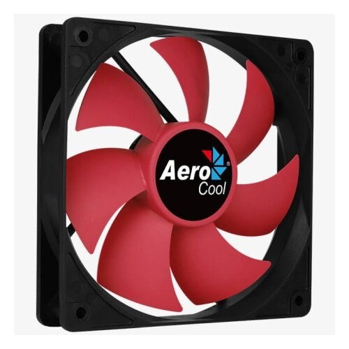 Вентилятор для корпуса Aerocool/Formula Force 12 PWM красный, 120 мм, 1500 об/мин, 27.5 дБ, 4 pin