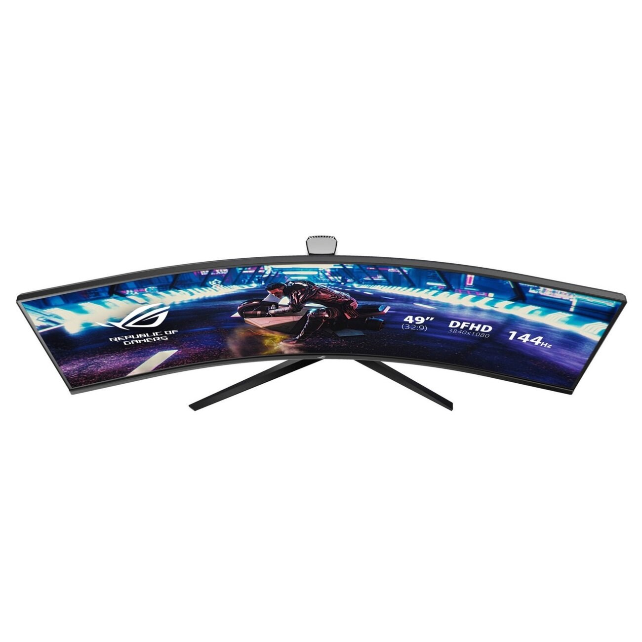 Монитор 49" ASUS ROG Strix XG49VQ VA 3840x1080, 144 Гц, 4 мс, 32:9, 450 кд/м², 2xHDMI, DisplayPort, изогнутый экран, Flicker Free, Low Blue Light, черный