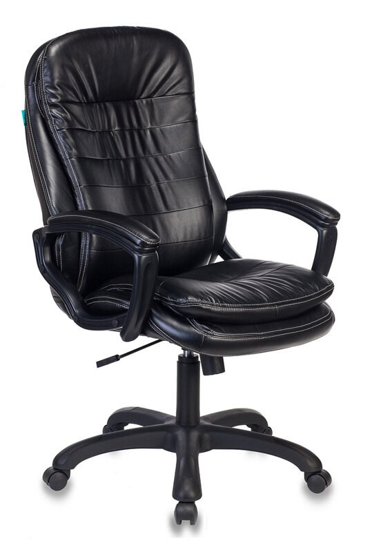 Кресло Бюрократ T-9950LT/BLACK черный, экокожа