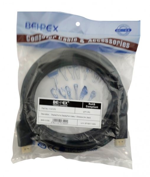 Кабель 1.2v DisplayPort (m) DisplayPort (m) 5м